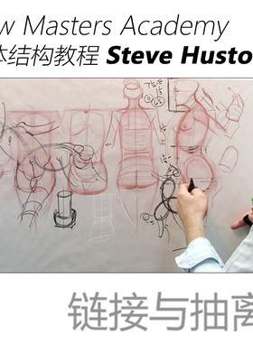 STEVE HUSTON人体结构Constructing the Human Figure绘画教程