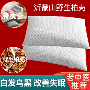沂蒙山侧柏壳枕头白发少白头野生柏籽壳中药柏树壳优质乌发助睡眠