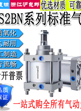 标准气缸CS2BN/CDS2BN125/140/160-25/50/75/100/125/150/175/200