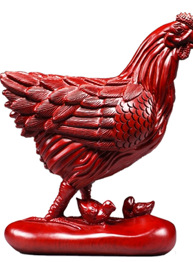 木祝福其他客厅十二生肖鸡吉祥物