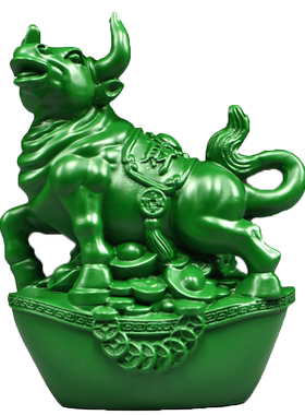 花梨木祝福新古典客厅吉祥物摆件