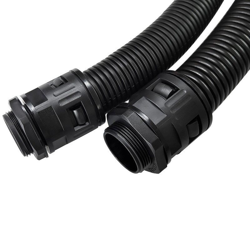 塑料波纹软管接头快速直插式卡套转接包塑管穿线直通尼龙PA66阻燃,搬运/仓储/物流设备,机械式停车设备（立体停车库）,淘宝优惠券,粉丝福利购,淘宝优惠卷