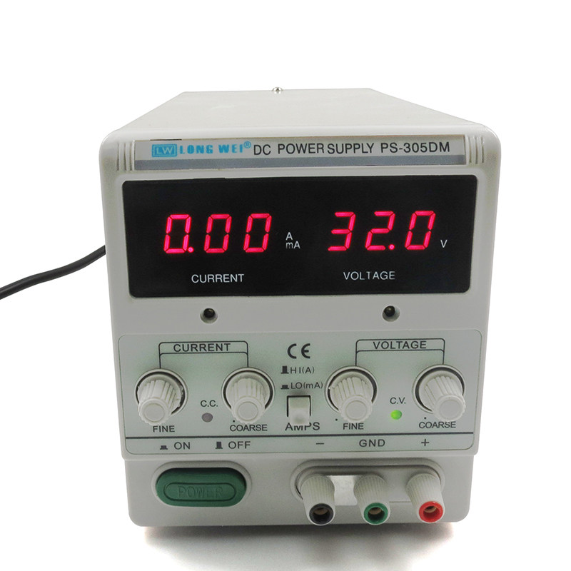 香港龙威LW-PS305DM毫安级直流稳压电源龙威PS-305DM 30V/5A