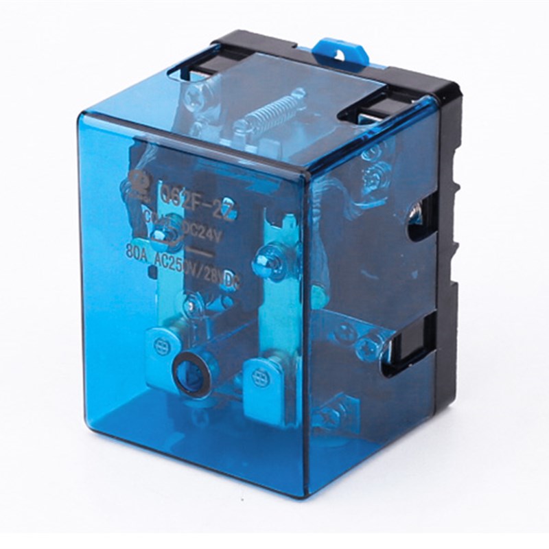JQX-62F-2Z大电流中间继电器碰碰车80A大功率交流AC220/DC24/Q12V