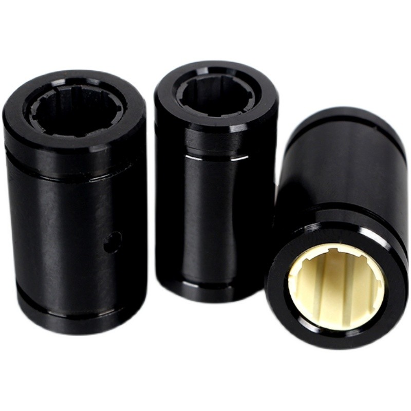 新品加长型纤维尼龙直线轴承自润滑工程塑料滑动轴套LML12162025