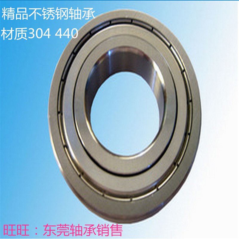 不锈钢304#材质无磁深沟球轴承S6006 S6007 S6008 S6009 S6010 ZZ