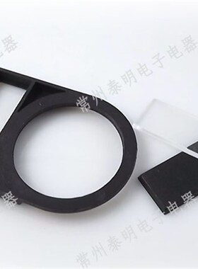 按钮开关ABN311G配件配电箱标牌框指示牌AR30PR标签框背扣式30mm