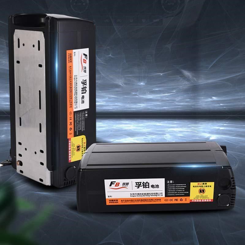 折叠电动车代驾车48V50安锂电池大容量电动自行车后置后衣架款