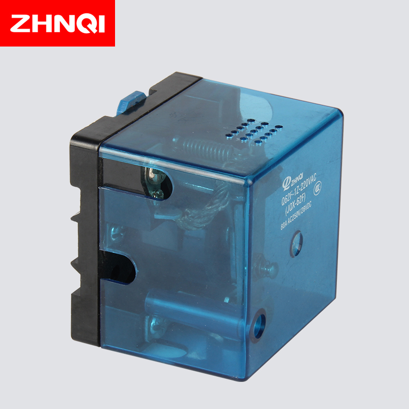 JQX-62F-1Z大电流中间继电器碰碰车80A大功率交流AC220/DC24/Q12V