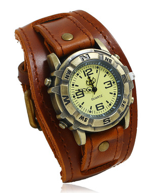 情侣欧美朋克手表手链男女嘻哈