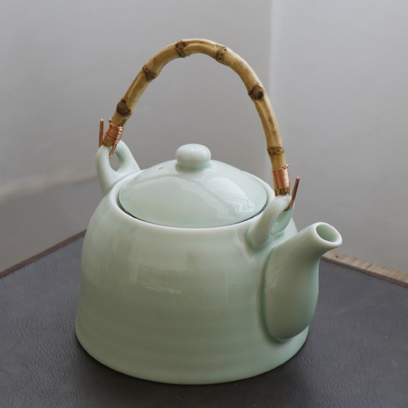 景德镇提梁现代简约大容量泡茶壶