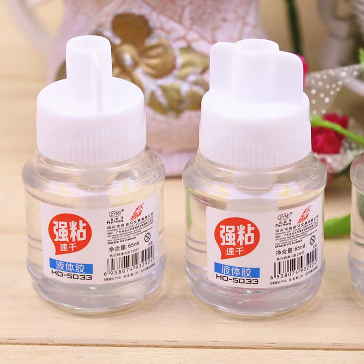 小学生旋转财务专用文具液体胶水