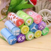 小学生文具韩版 创意卡通造型橡皮擦团子家族小学生擦得干净橡皮擦