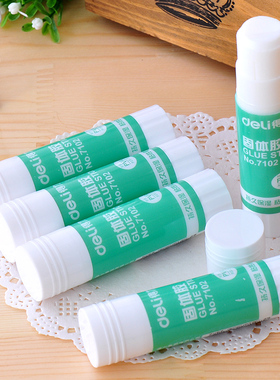 得力7101固体胶棒大号7103/102胶水高粘强力幼儿园儿童学生手工课