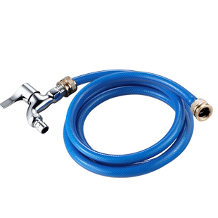 百晋水龙头4分螺纹接口接水管带开关接头加长延长管鱼缸放水冲水