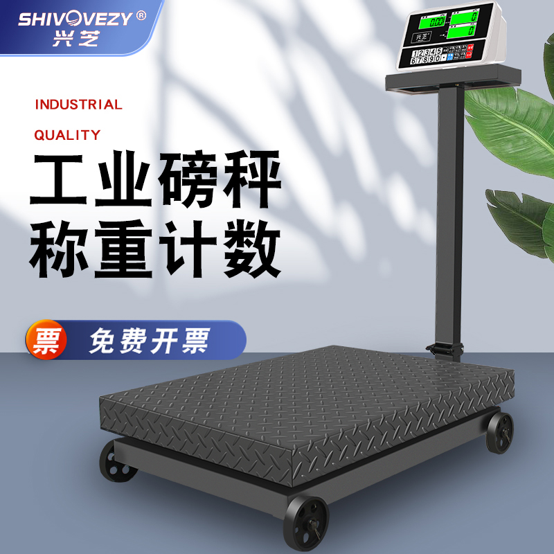 兴芝工厂用电子磅秤高精度大台面