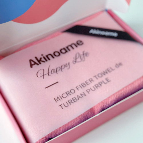 Akinoame秋雨千寻系列可再生纤维抗菌多功能巾