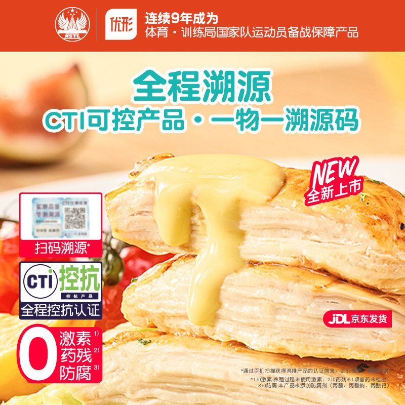 优形橄榄油香煎鸡排高蛋白轻食代餐儿童无添加抗鸡排鸡胸肉半成品 - ishape优形旗舰店出品