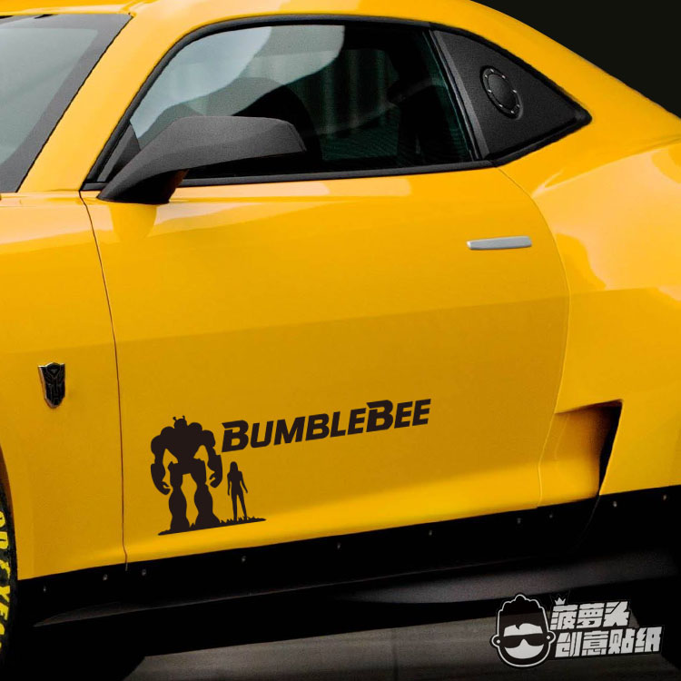 大黄蜂BUMBLEBEE变形金刚车贴