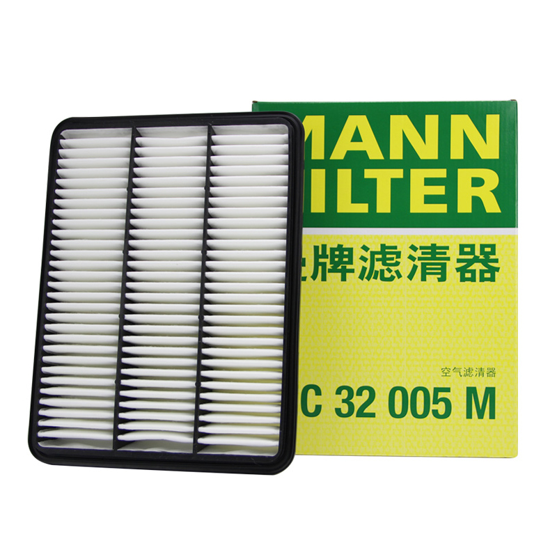 曼牌滤清器空气滤芯格C32005M适用兰德酷路泽普拉多3.0 D-4D