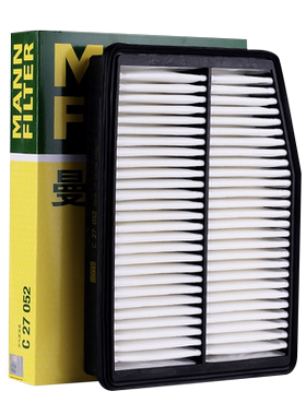 曼牌空气滤芯C27052适用现代IX35索纳塔8起亚K5汽车空气滤清器