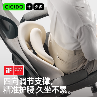 夕夕多汽车头枕腰靠套装