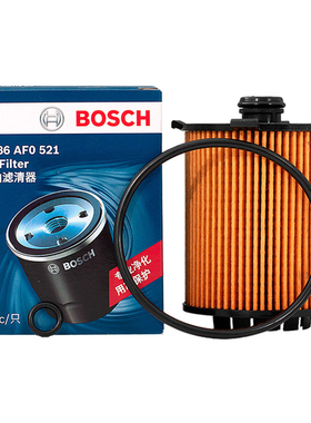 博世机油滤芯器0986AF0521适用领克01023星越沃尔沃S60LS90XC60