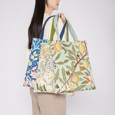 VA博物馆莫里斯玫瑰帆布包