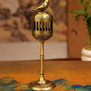 金雀宫灯香炉家居室内无粘粉小祥云送鹅梨+桂花+降真