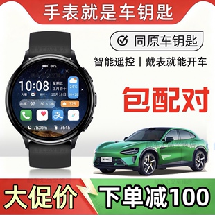 适用红旗长安哈弗坦克魏派吉利比亚迪传祺奇瑞智能汽车手表车钥匙