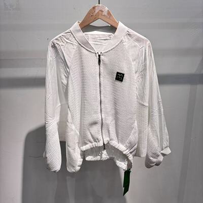 Q系列夏装蝙蝠袖宽松拉链短外套2115