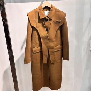 A系列秋冬款 双面羊绒外套6016 100%绵羊毛长款