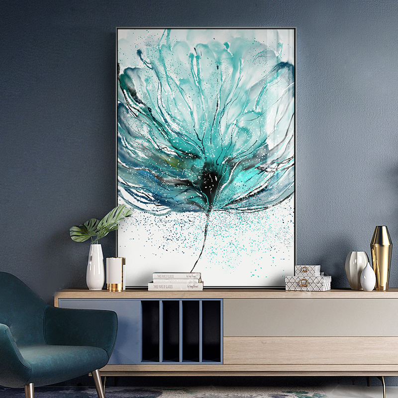 十字绣2025满钻新款钻石画北欧清新花卉客厅轻奢现代简约竖版小件