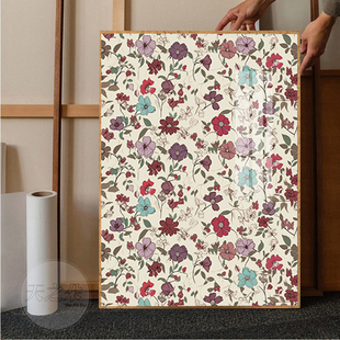 2025新款复古植物花卉钻石画小件高难度手工diy十字绣装饰画带框