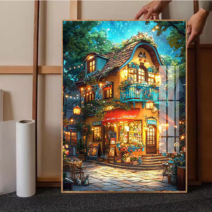 高难度城堡钻石画2025新款diy刺绣十字绣年轻人客厅砖石画大尺寸