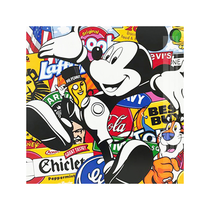 潮流艺术米奇钻石画2025新款满钻创意高级个性十字绣手工贴钻画5d