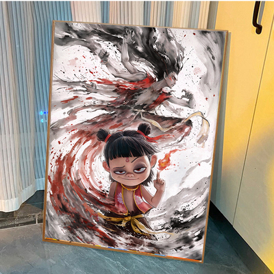 钻石画2025新款 年轻人手工5d十字绣粘贴水晶钻高难度客厅砖石画