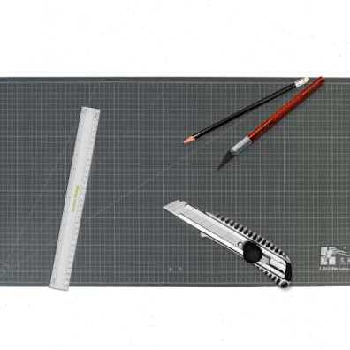新款龙田12x24m灰色有图案塑料桌垫板手工切割板切割垫板刻板超大
