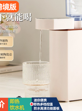 即热式饮水机迷你便携式旅游瞬热小型110v伏美规台湾香港美国用