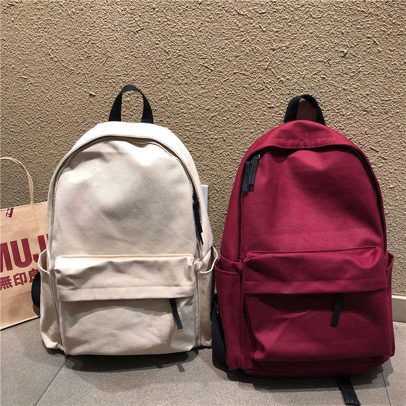韩系书包高中生少女初中生韩式男结实耐用大容量ins少女心双肩包