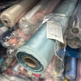 素绉缎22姆米140幅100桑蚕丝服装睡衣布面料重磅全真丝染色爆款