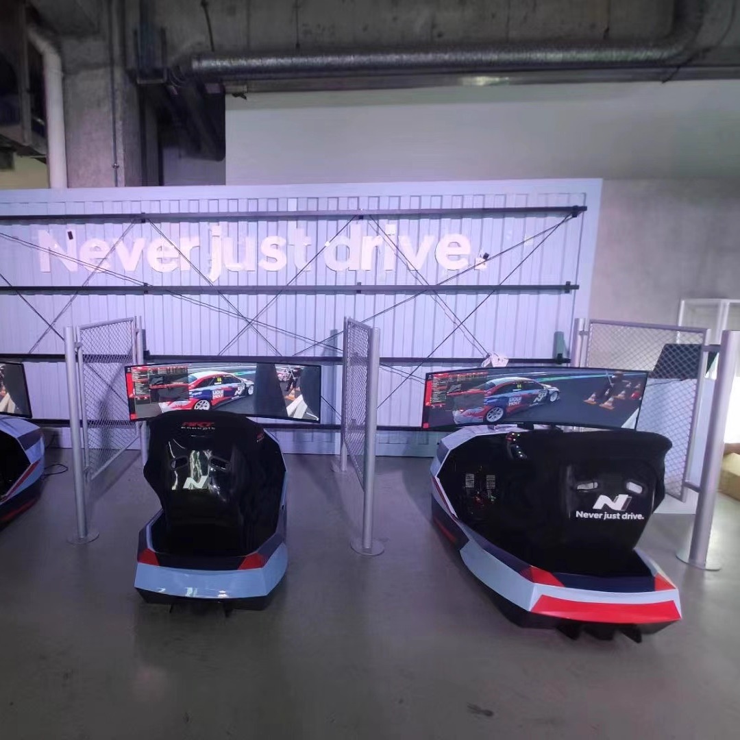 “晓”一体化赛车模拟器座舱多段可调式座舱速魔FANATEC方向盘