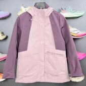 三合一外套AWBU072 李宁运动生活冬男女同款 保暖常规上装 AWBU071