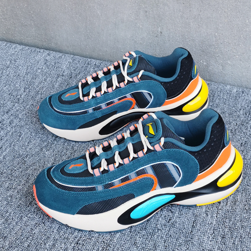 李宁休闲鞋男鞋V8猫爪增高保暖