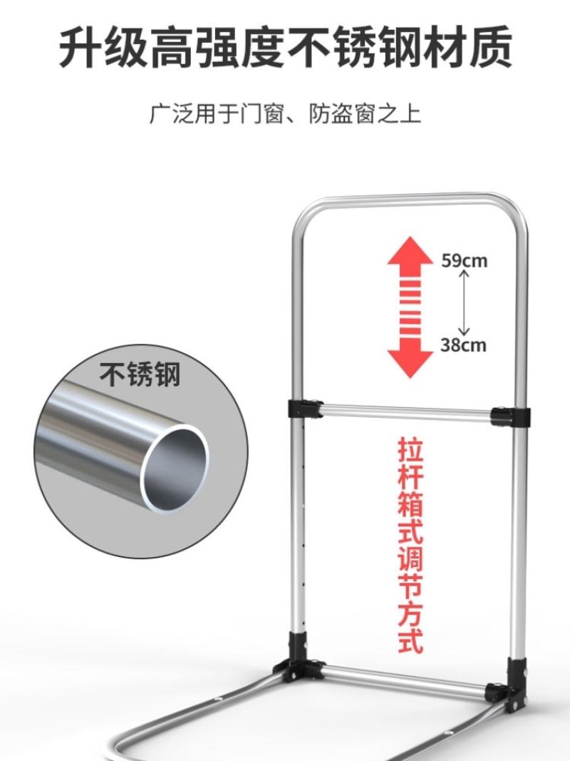 床挡板单侧护栏儿童一围神器边栏面免打孔摔地上小孩婴尾防掉被子