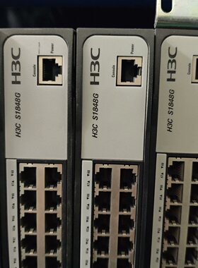H3CS1848G48口全千兆管理交换机端口功能全好-议价