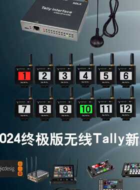 联讯Tally灯新品上市支持BMD 洋铭高视 ucast议价