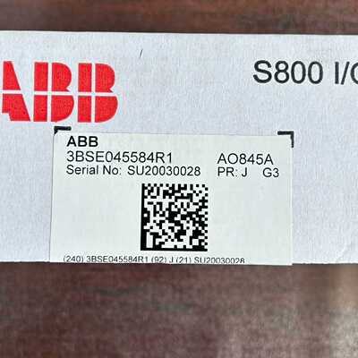 AO845A，3BSE045584R1，全新原装未开封。议价