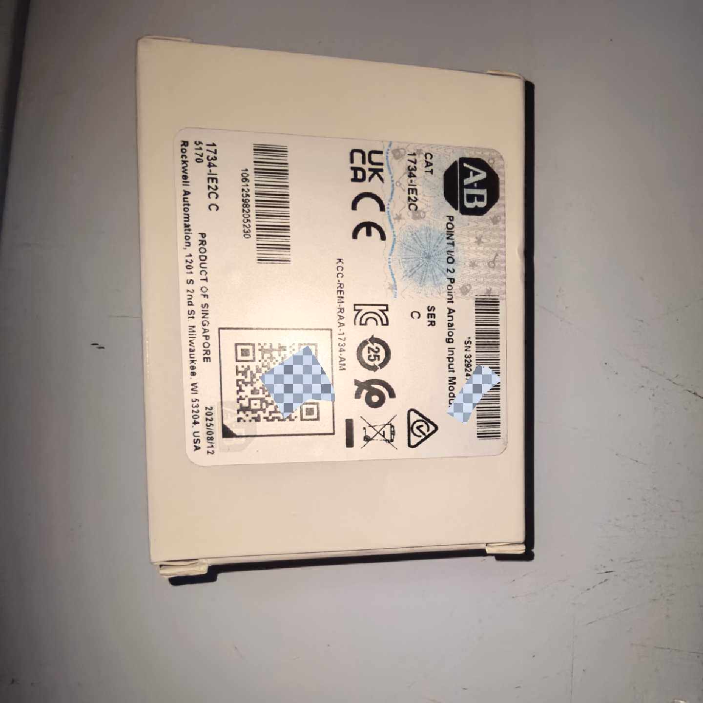 AB 1734-IE2C模块 全新—议价