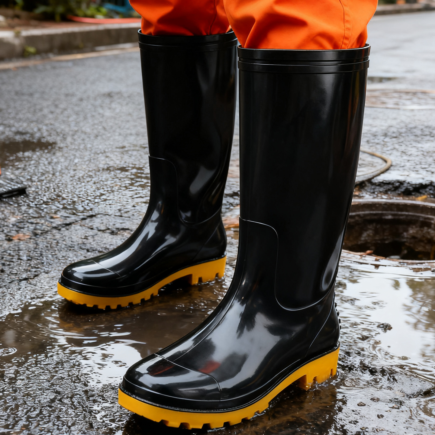 高筒雨鞋防滑防水钓鱼赶海雨靴